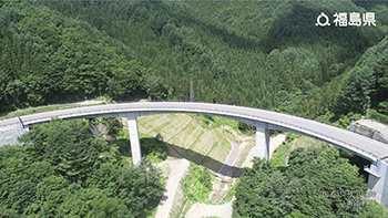 国道352号 中山峠（南会津町）