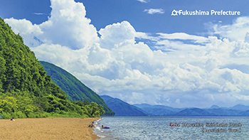 Lake Inawashiro Shidahama Beach (InawashiroTown)