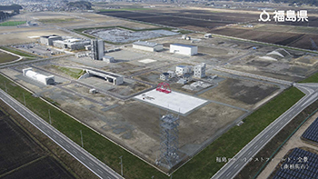 福島ロボットテストフィールド・全景（南相馬市）