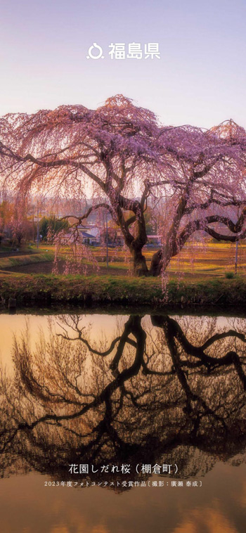 花園しだれ桜（棚倉町）2023年度フォトコンテスト受賞作品